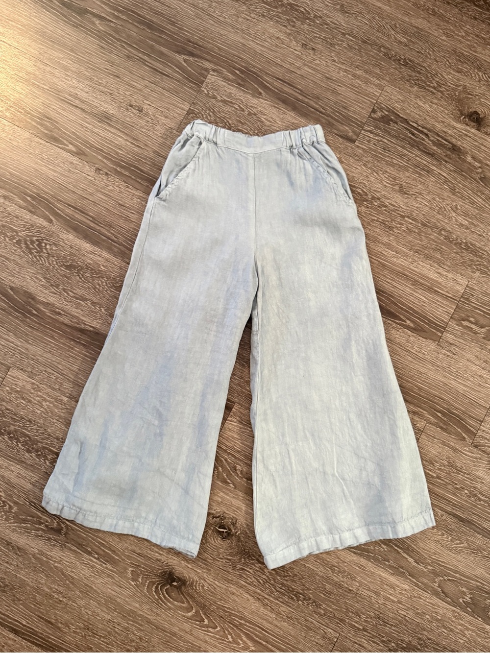 CP Shades Cropped Wendy Wide-Leg Linen Pants